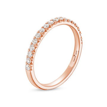 French Pave Diamond Wedding Band by Diamonds Direct Designs 24