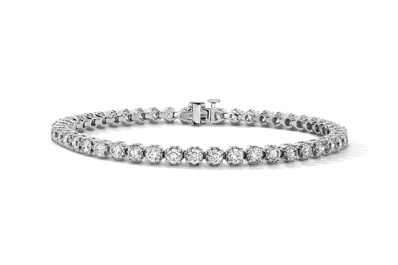 Vintage Diamond Tennis Bracelet 0