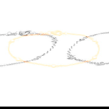 Diamond Bezel Station Bracelet