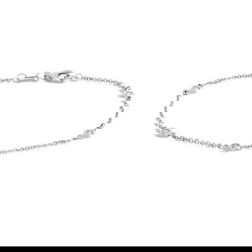 Diamond Bezel Station Bracelet