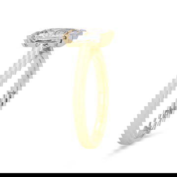 Solitaire Half Bezel Engagement Setting