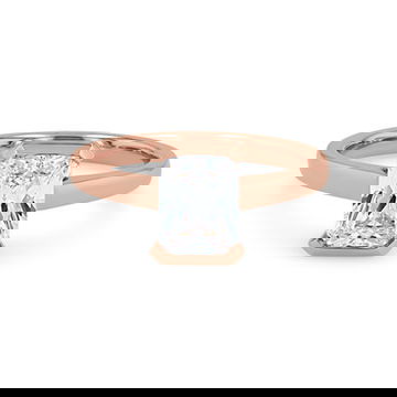 Solitaire Half Bezel Engagement Setting