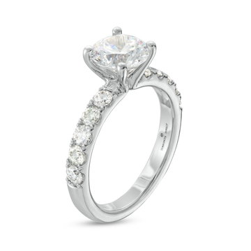 Classic Four Prong Diamond Engagement Setting by Adorette In Rose Gold 14K