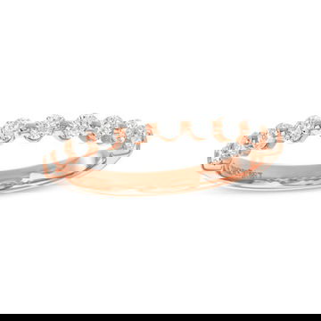 Single Prong Diamond Wedding Band by Diamonds Direct Designs 19