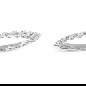 Single Prong Diamond Wedding Band by Diamonds Direct Designs 52