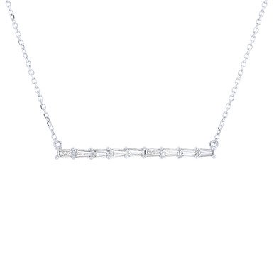 Diamond Bar Pendant