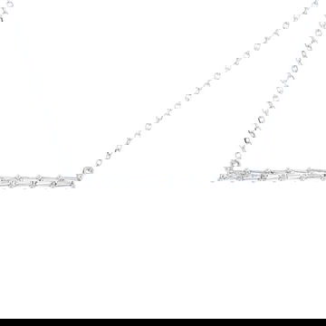 Baguette Diamond Bar Pendant