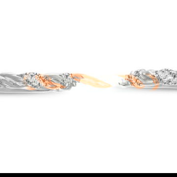 Rope Twist Half Diamond Wedding Band by Diamonds Direct Designs 4