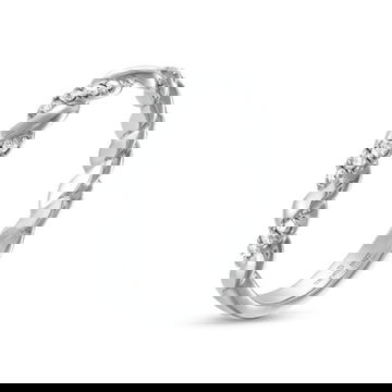 Rope Twist Half Diamond Wedding Band by Diamonds Direct Designs 9