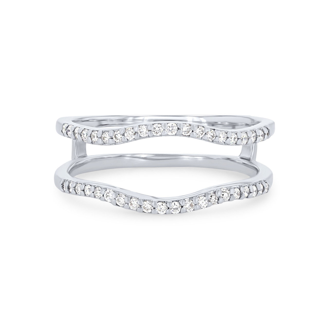 True Romance Contour Diamond Ring Guard