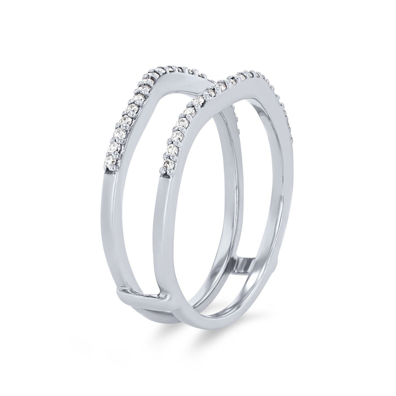True Romance Contour Diamond Ring Guard