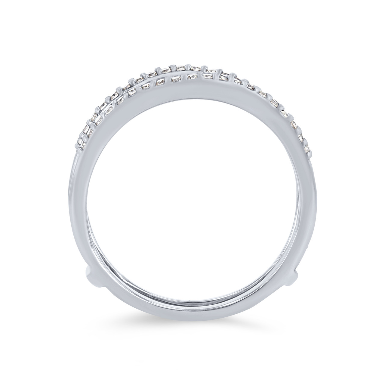 True Romance Contour Diamond Ring Guard