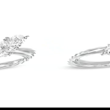 Solitaire Hidden Halo Engagement Setting by Diamonds Direct Designs