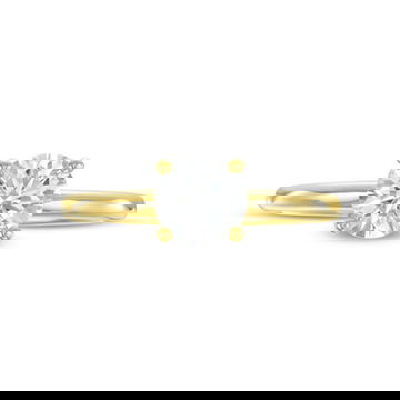 Solitaire Hidden Halo Engagement Setting by Diamonds Direct Designs
