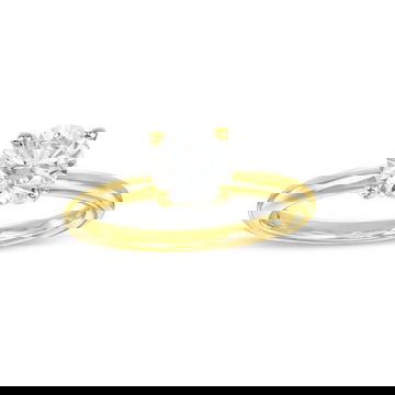 Solitaire Hidden Halo Engagement Setting by Diamonds Direct Designs
