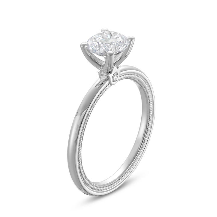 White Gold 14K Verragio Tradition Solitaire Engagement Setting