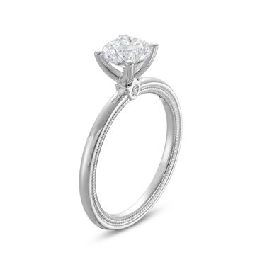 Verragio Tradition Solitaire Engagement Setting In White Gold 14K