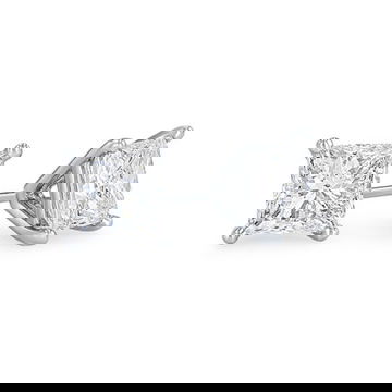 Princess Diamond Stud Earrings