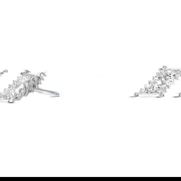 Princess Diamond Stud Earrings