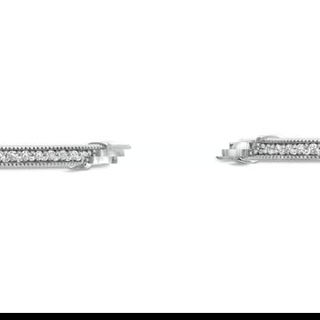 Beadset Milgrain Wedding Band by Diamonds Direct Designs
