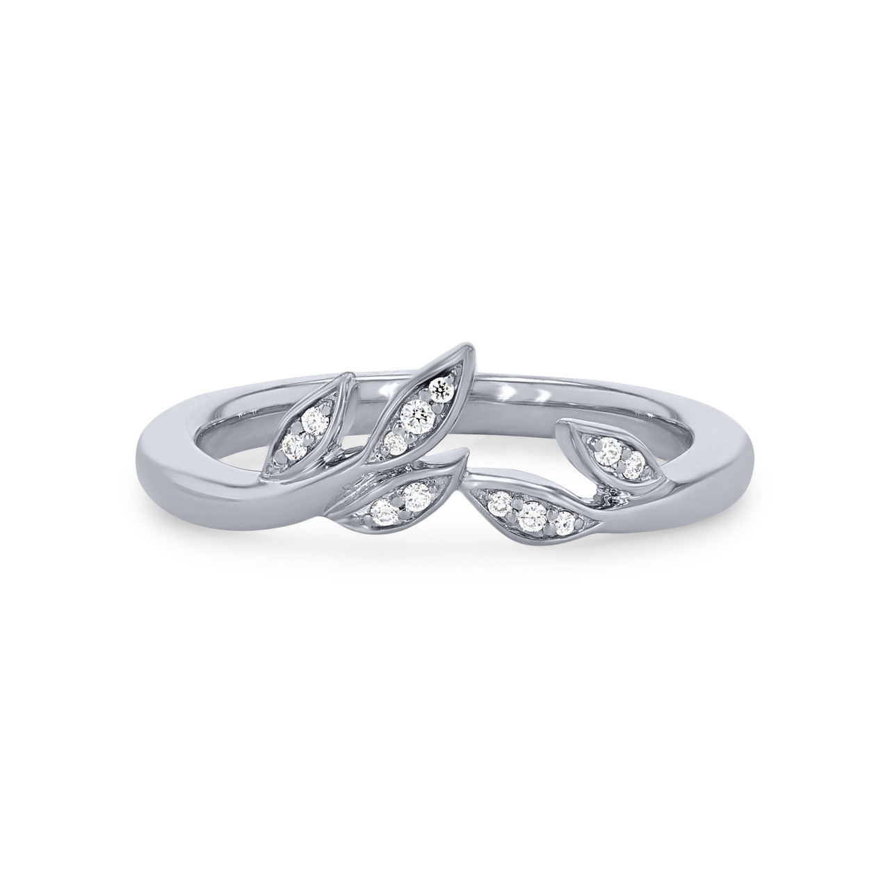 Artcarved Floral Contour Wedding Band 0