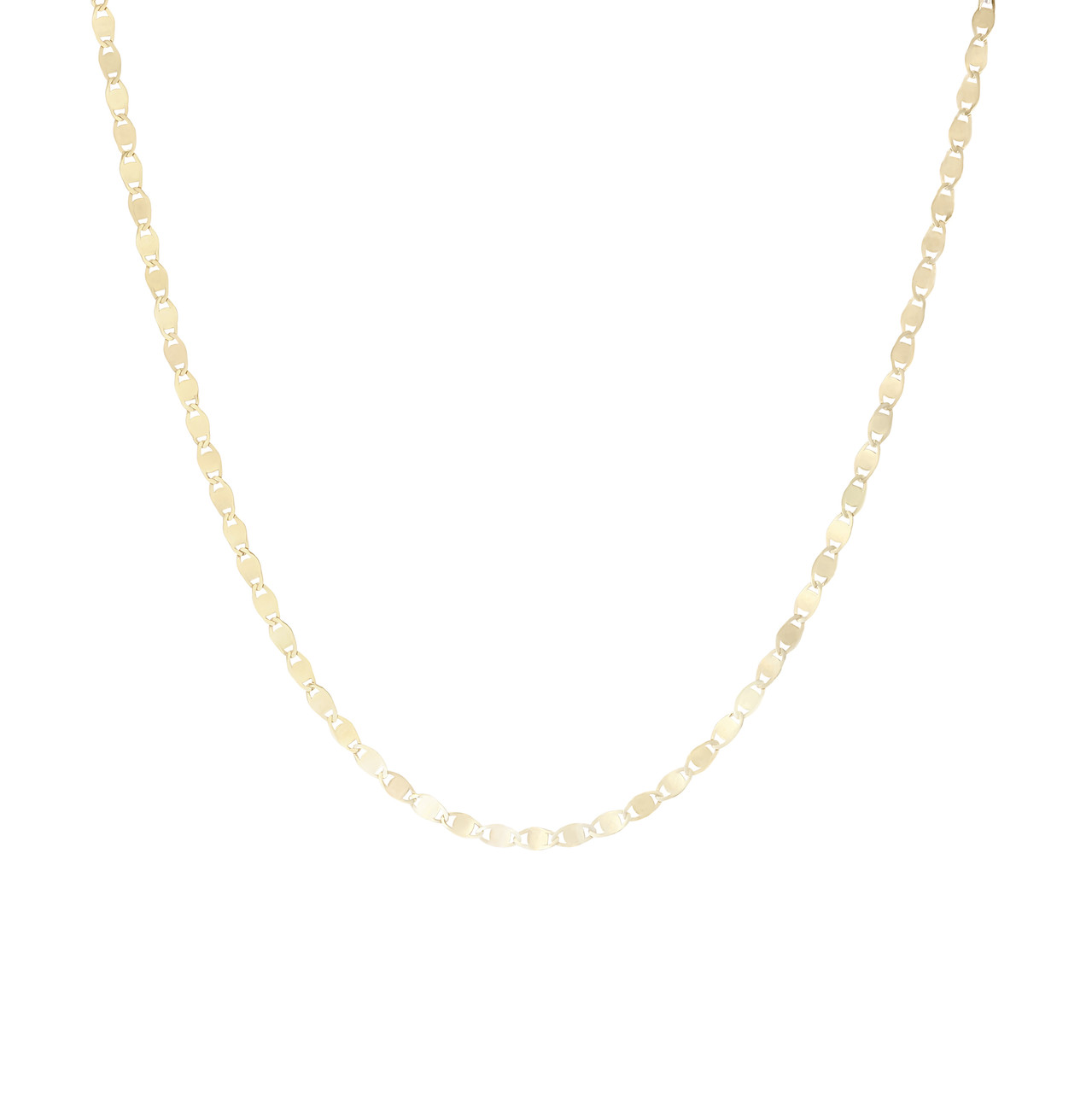 Gold 18 Inch Chain Necklace 0