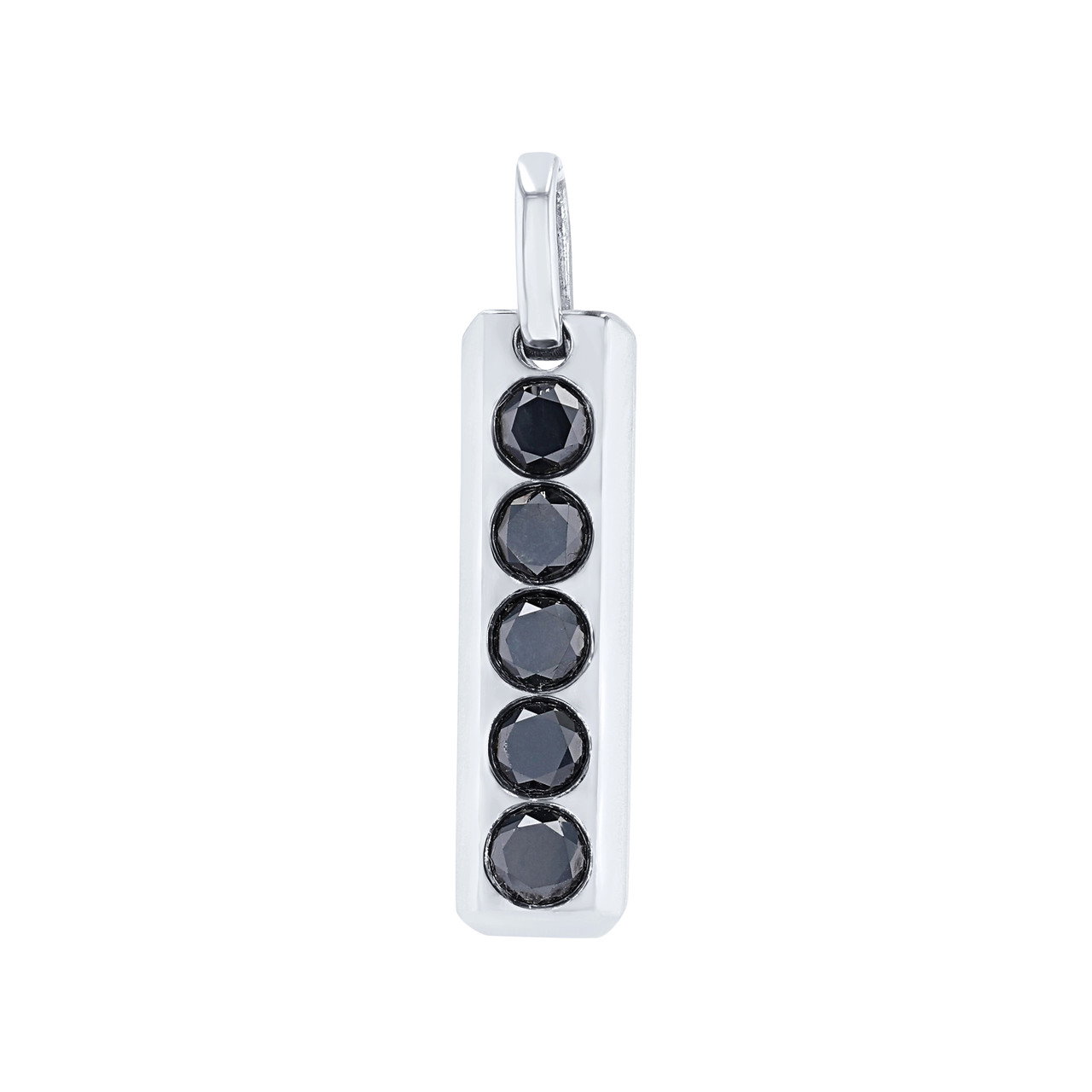 Black Diamond Vertical Bar Pendant 0