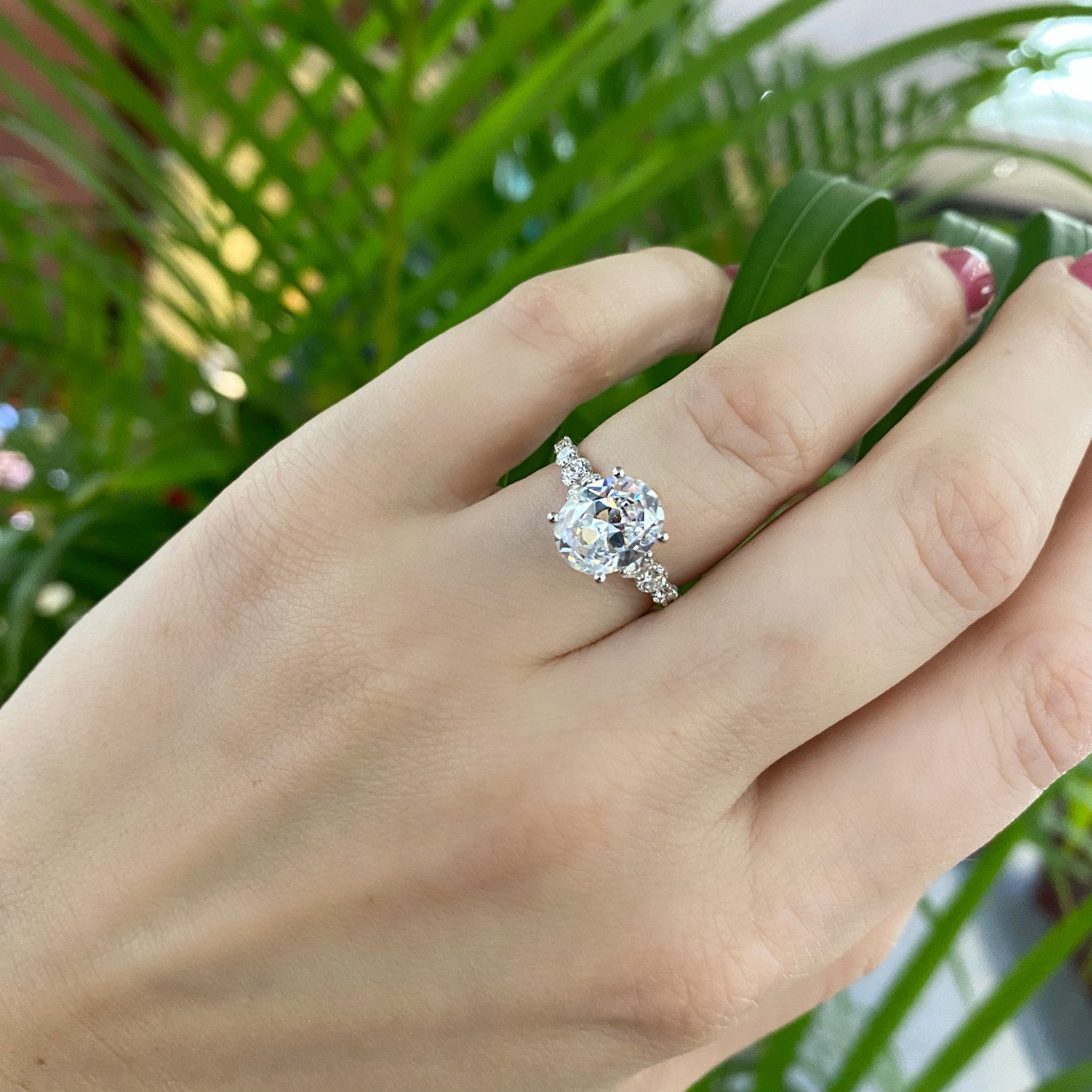 Graduated Diamond Engagement Setting 2