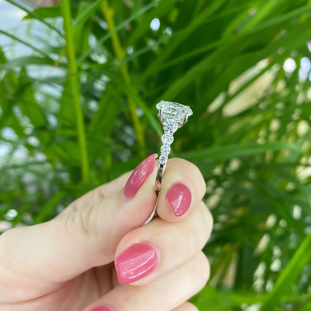 Graduated Diamond Engagement Setting 3