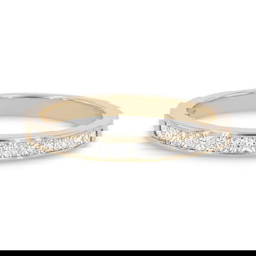 Channel Princess Diamond Wedding Band 5