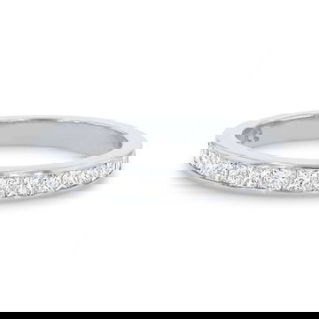 Channel Princess Diamond Wedding Band 6