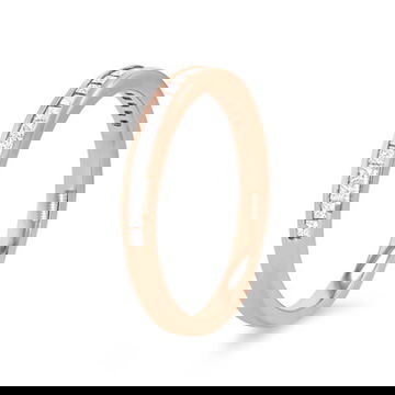 Channel Princess Diamond Wedding Band 32