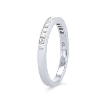 Channel Princess Diamond Wedding Band 41