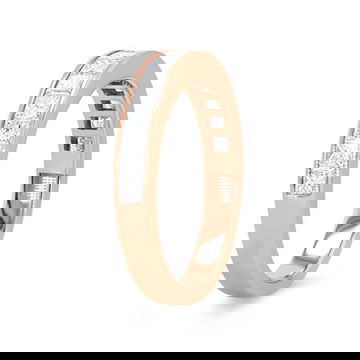 Channel Princess Diamond Wedding Band 42