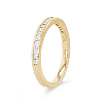 Channel Princess Diamond Wedding Band 44