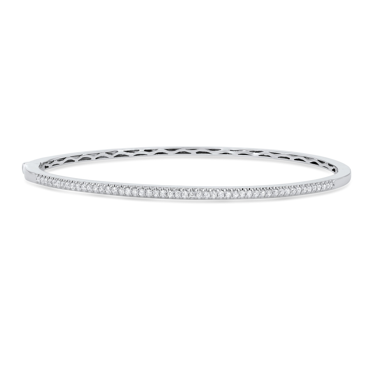 Classic Diamond Bangle Bracelet 0