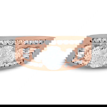 Channel Bar Set Diamond Engagement Setting