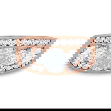 Channel Bar Set Diamond Engagement Setting