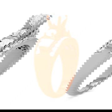 Channel Bar Set Diamond Engagement Setting