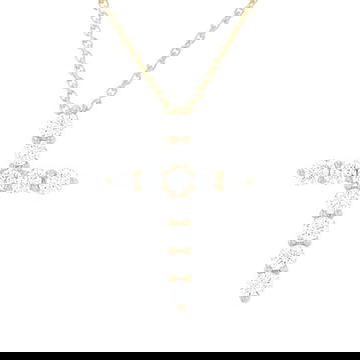 Diamond Cross Pendant Necklace