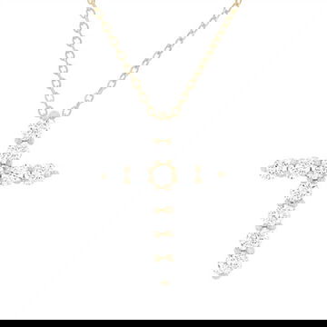 Diamond Cross Pendant Necklace