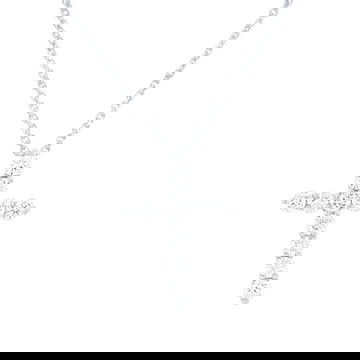 Diamond Cross Pendant Necklace