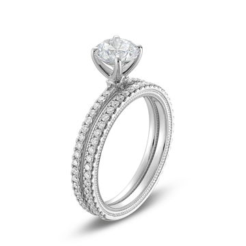 Verragio Tradition Diamond Engagement Setting In White Gold 14K