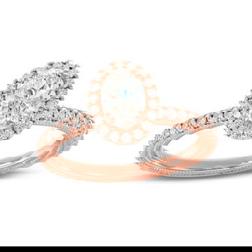 Verragio Tradition Oval Halo Engagement Setting 15