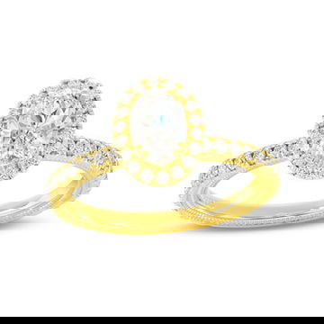 Verragio Tradition Oval Halo Engagement Setting 14