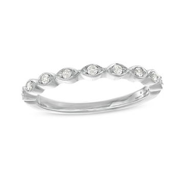 Marquise Frame Wedding Band by Diamonds Direct Designs 7