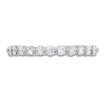 Tacori Sculpted Crescent Single Prong Wedding Band In Platinum
