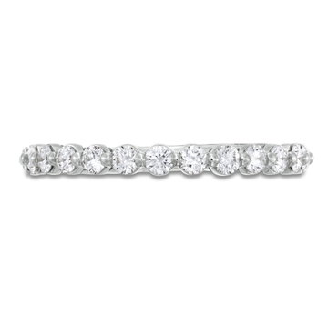 Tacori Sculpted Crescent Single Prong Wedding Band In Platinum