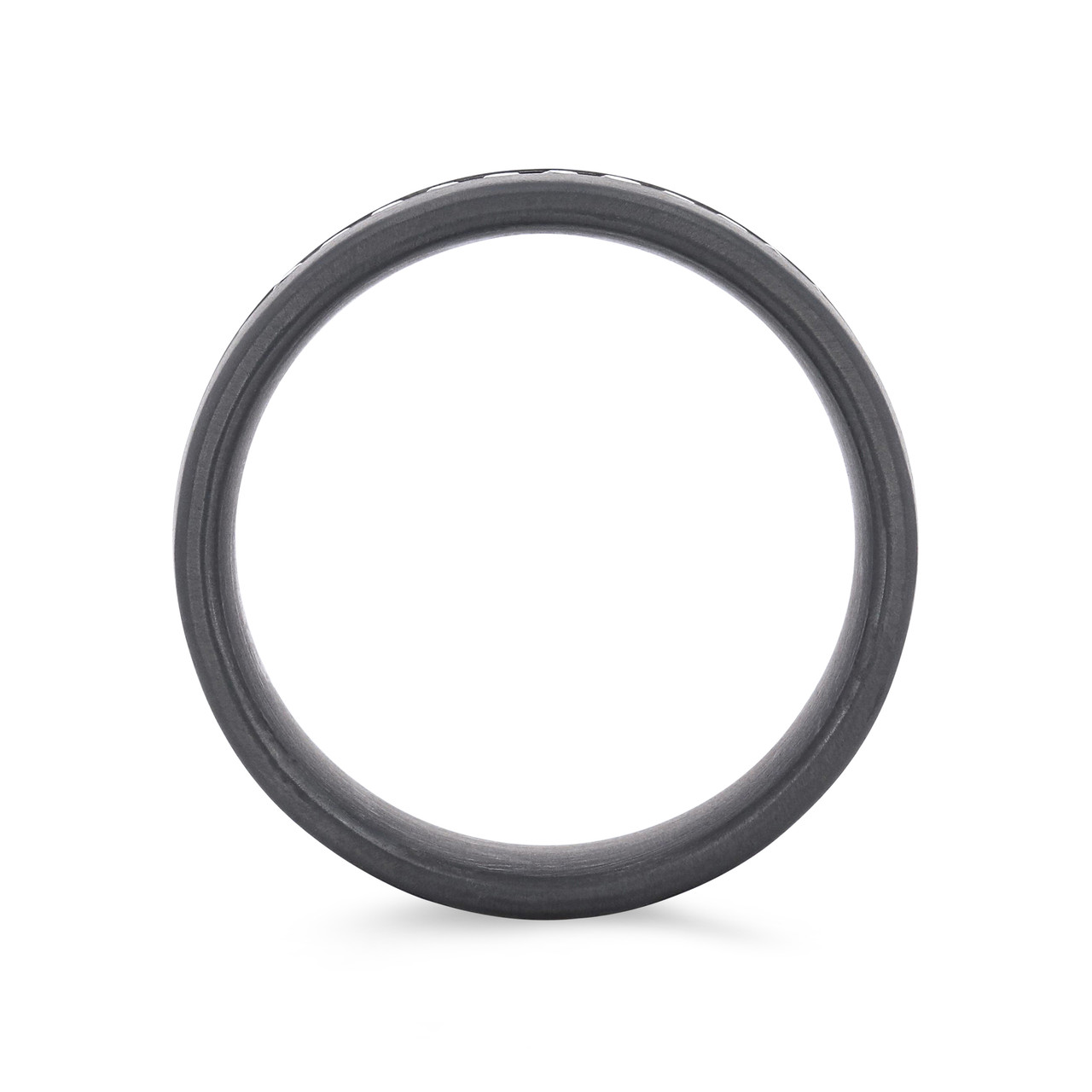Black Diamond 7.5mm Wedding Band 2