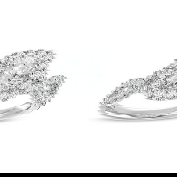 Cushion Halo Twist Engagement Setting by Diamonds Direct Designs 16